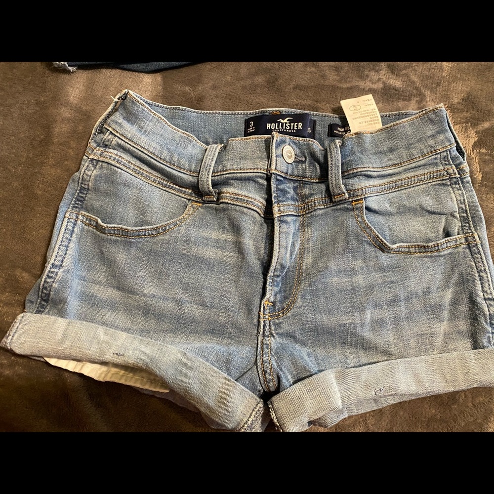 Hollister denim shorts
